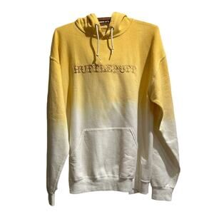Harry Potter Hoodie Adult Large Hufflepuff Ombre Wizarding World NWOT